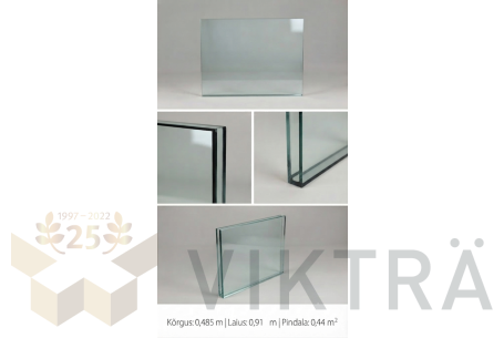 Klaaspakett (0.485 x 0.91) 0.44m²