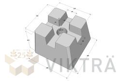 BETOONPOSTID 5 x 5 36 tk